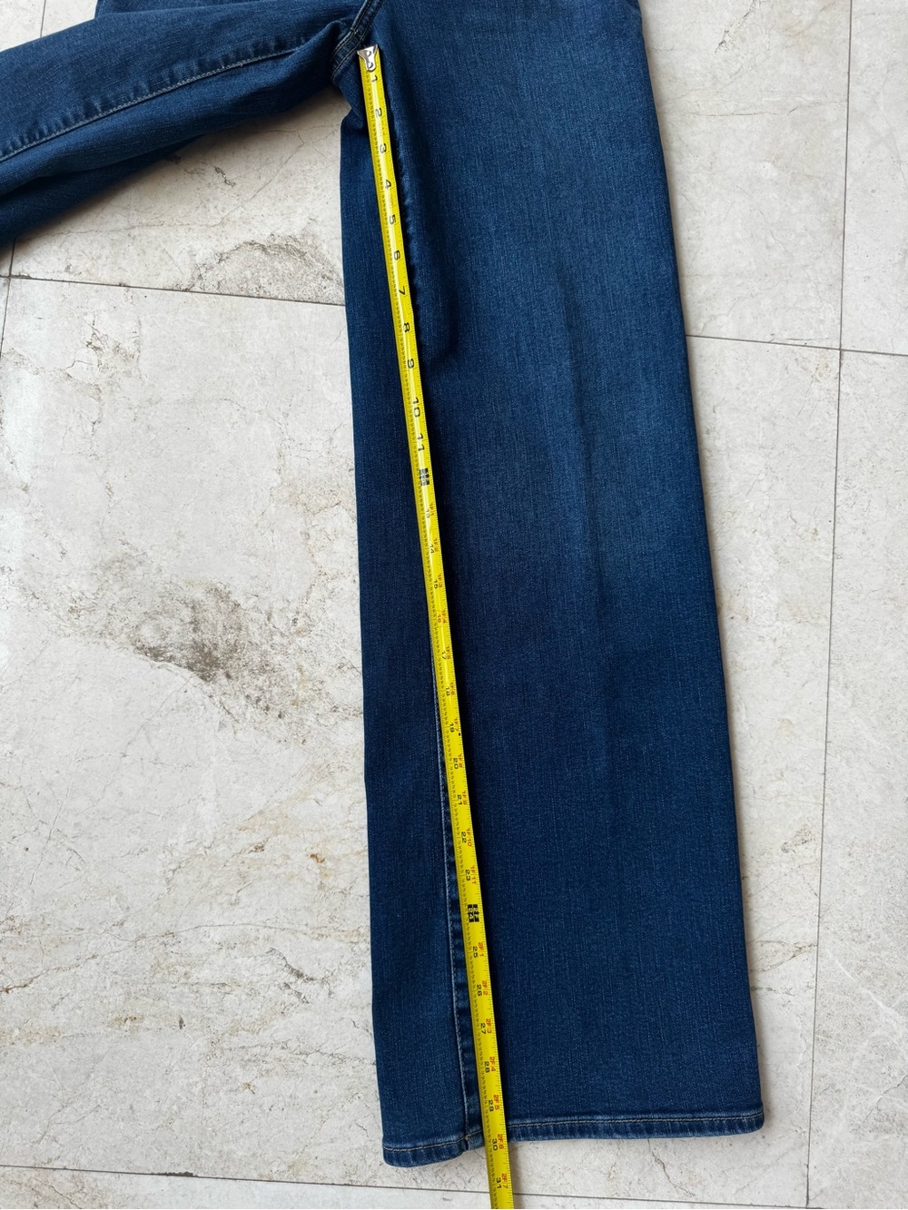 Frame Le Slim Palazzo Wide-Leg High-Rise Women’s Blue Jeans size 26 - Picture 13 of 16